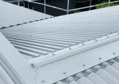 roof rdiges and corogated roofing